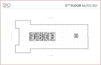 1290 Avenue of the Americas, New York, NY à louer Plan d’étage- Image 1 de 2