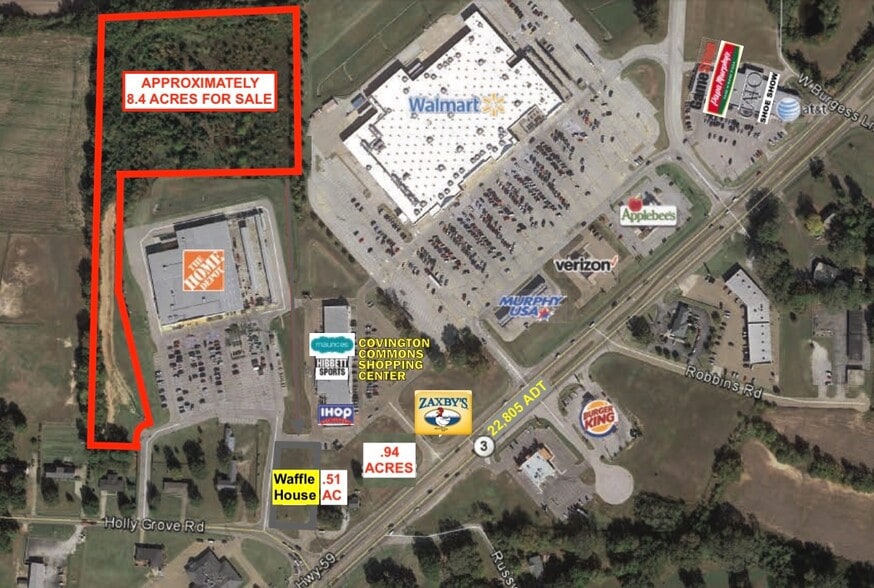 100 Highway 51, Covington, TN à vendre - Photo du bâtiment - Image 1 de 1