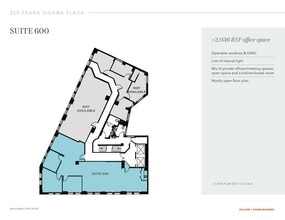 350 Frank H Ogawa Plz, Oakland, CA for lease Floor Plan- Image 1 of 2