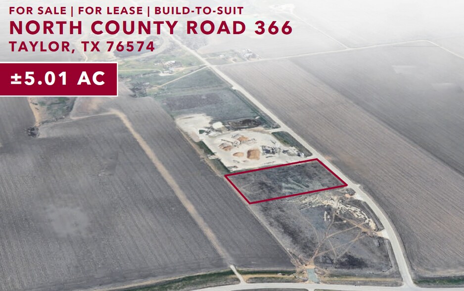 SEQ of CR 366 & Chandler Road, Taylor, TX à vendre - Photo du bâtiment - Image 1 de 2