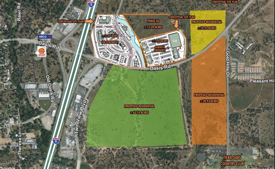 I-5 & Oasis Rd, Redding, CA à vendre - Photo du bâtiment - Image 1 de 1