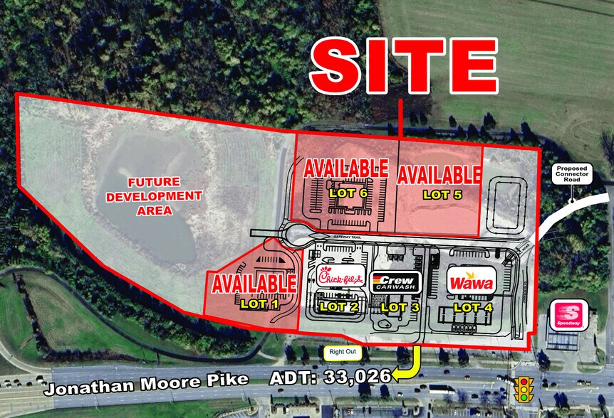 2480 W Jonathan Moore Pike, Columbus, IN for lease - Site Plan - Image 2 of 2