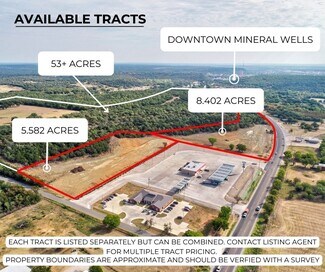 Plus de détails pour Lot B US Highway, Mineral Wells, TX - Terrain à vendre