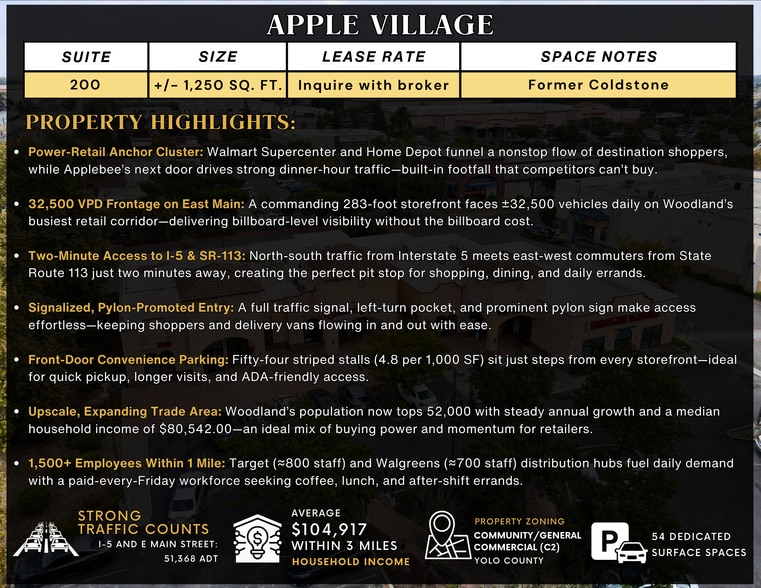 1780 E Main St, Woodland, CA for lease - Building Photo - Image 2 of 7