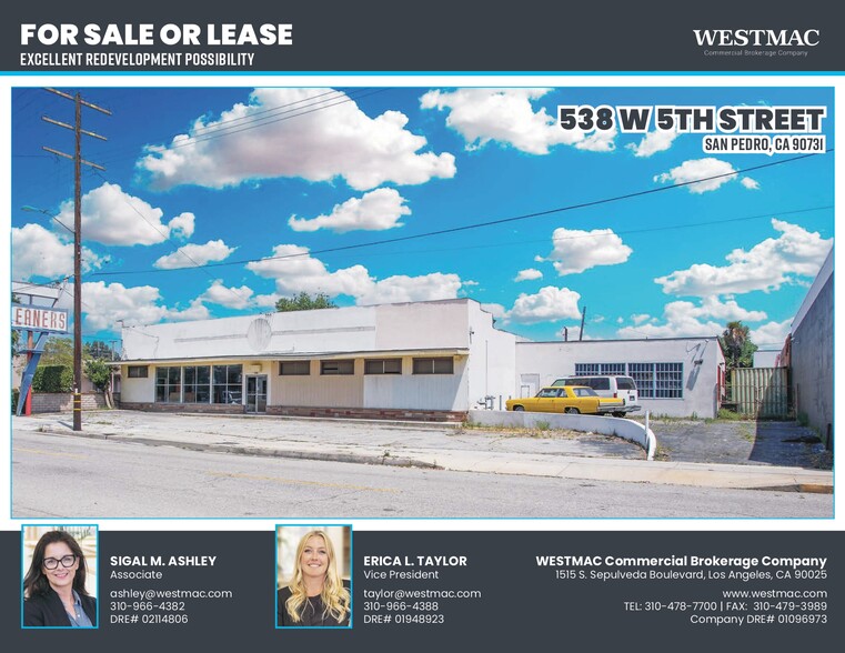 538 W 5th St, San Pedro, CA for sale - Building Photo - Image 1 of 1