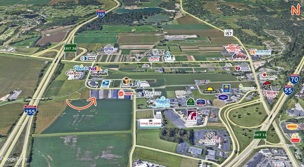 1607 Eastport Plaza Dr, Collinsville, IL for lease - Building Photo - Image 1 of 1