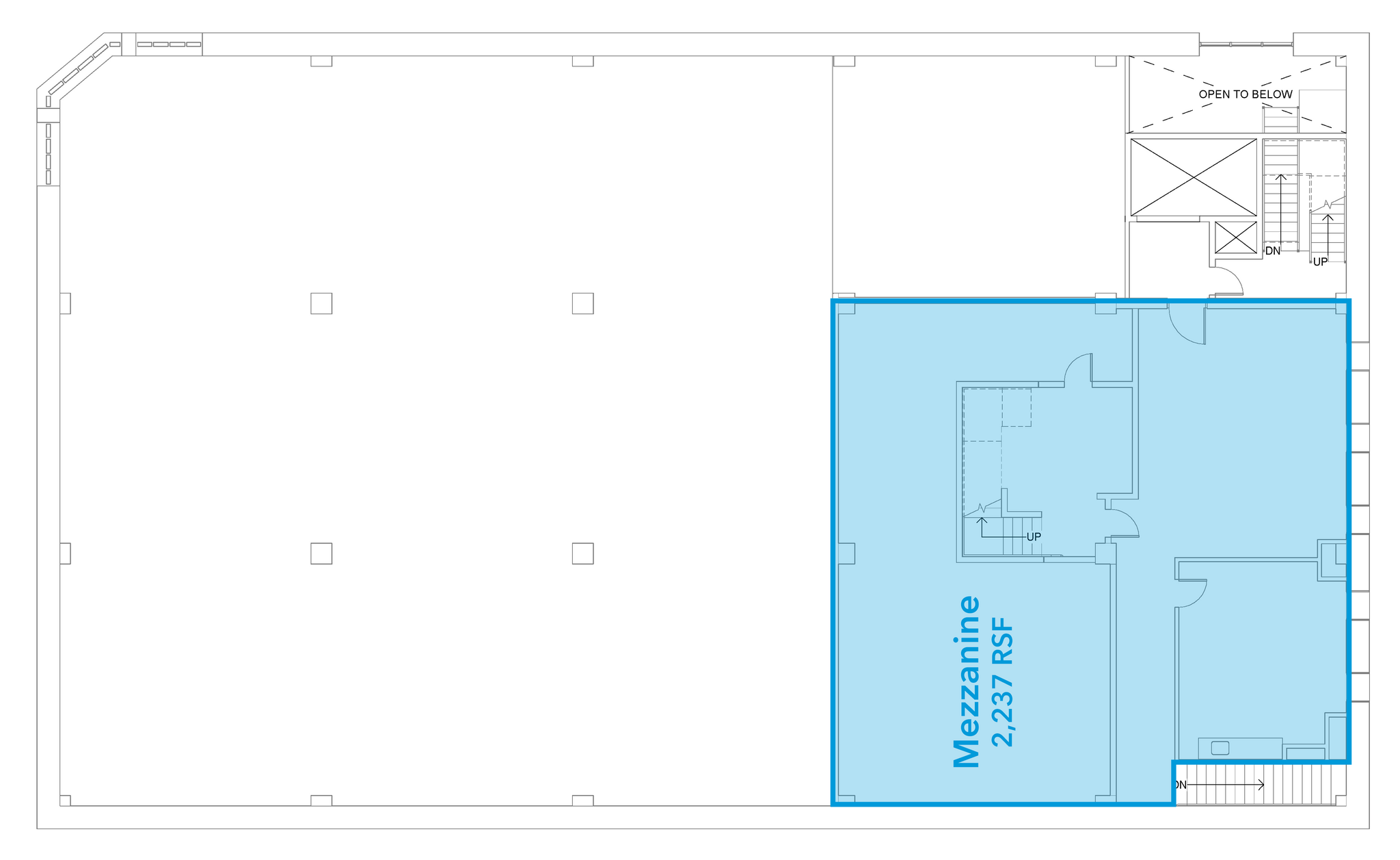 1001 Pacific Ave, Tacoma, WA à louer Plan d  tage- Image 1 de 1