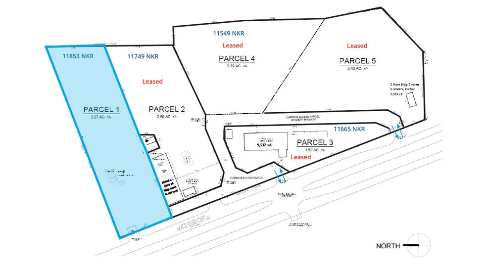 11853 New Kings Rd, Jacksonville, FL for lease - Site Plan - Image 2 of 2