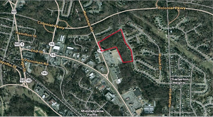 Highway 143 & Merrimac Trail, Williamsburg, VA for sale Building Photo- Image 1 of 1