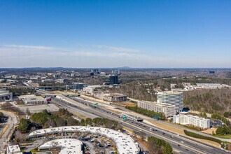 400 Interstate N Pky SE, Atlanta, GA - AERIAL  map view