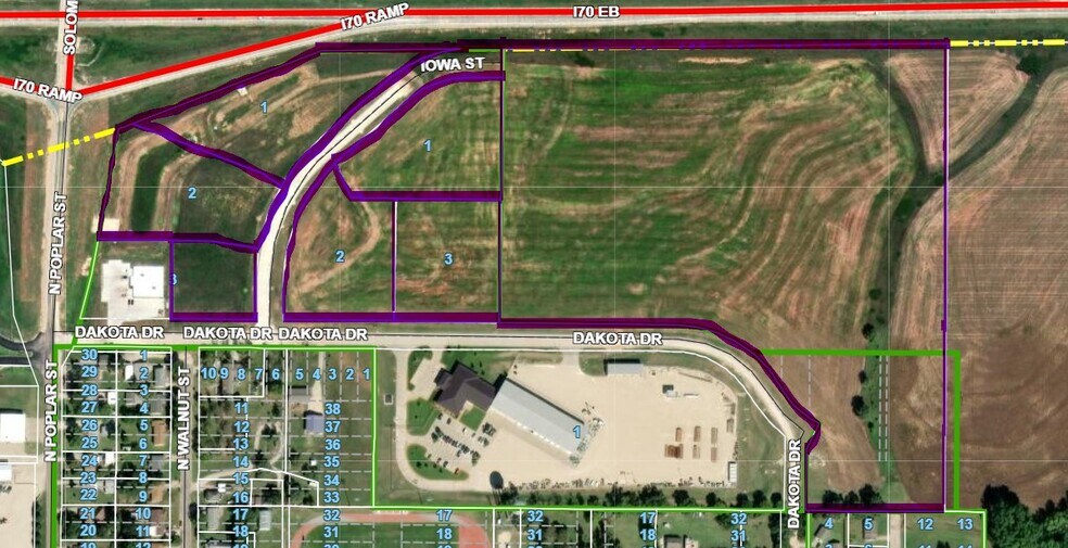 00000 Iowa St & 00000 Dakota St, Solomon, KS à vendre - Photo du bâtiment - Image 3 de 4