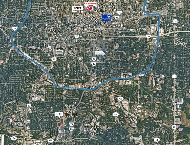 0 Metropolitan Pky SW, Atlanta, GA for sale - Aerial - Image 1 of 1