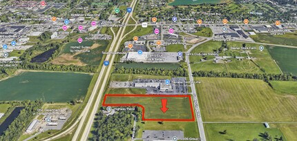 1427 Greely Chapel Road, Lima, OH - Aerial map view - Image1