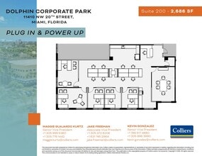 11410 NW 20th St, Miami, FL for lease Floor Plan- Image 1 of 1