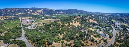 Vista View Dr, Cloverdale, CA - Aerial  map view