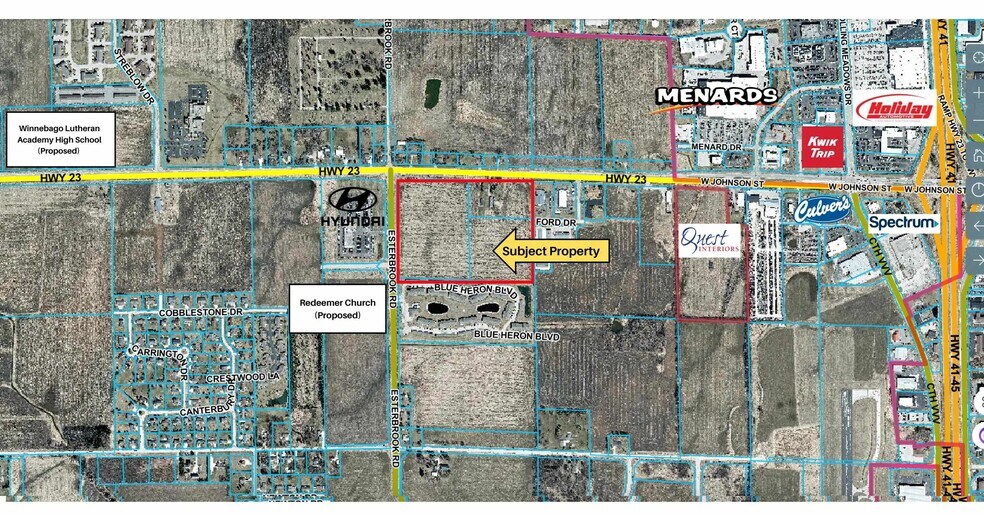 SE CORNER OF ESTERBROOK RD & HWY 23, Fond Du Lac, WI for sale - Building Photo - Image 2 of 19