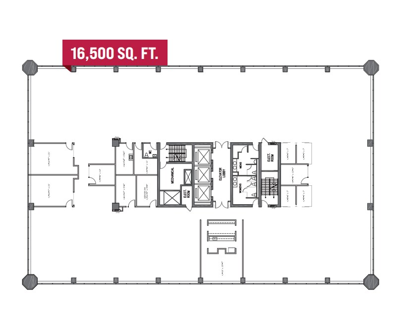 4881 Yonge St, Toronto, ON à louer Plan d’étage- Image 1 de 1