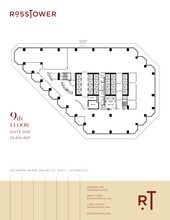 500 N Akard St, Dallas, TX for lease Floor Plan- Image 2 of 2