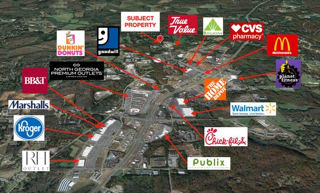 More details for 5709 Hwy-53, Dawsonville, GA - Land for Lease