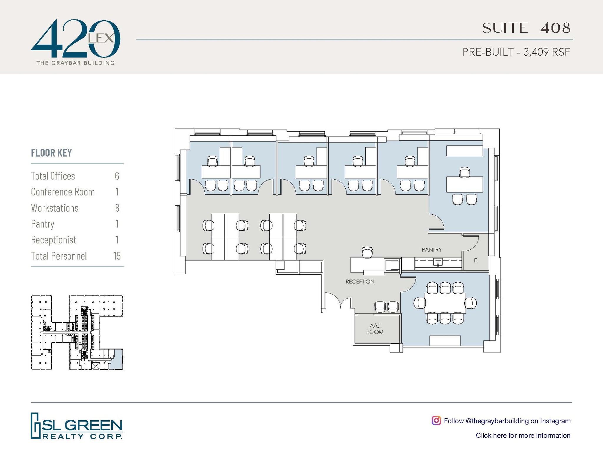 420 Lexington Ave, New York, NY à louer Plan d’étage- Image 1 de 1