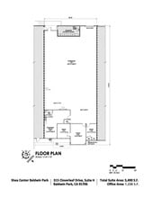 365 Cloverleaf Dr, Baldwin Park, CA for lease Floor Plan- Image 2 of 2