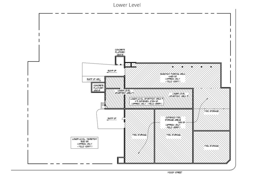 530-532 Grant St, Akron, OH à vendre - Plan d’étage - Image 3 de 4