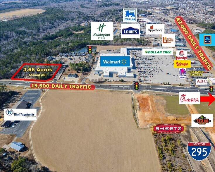 2484 Gillis Hill Rd, Fayetteville, NC à vendre - Photo du bâtiment - Image 2 de 2