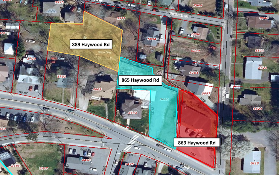 889 Haywood Rd, Asheville, NC à vendre - Photo du bâtiment - Image 3 de 5