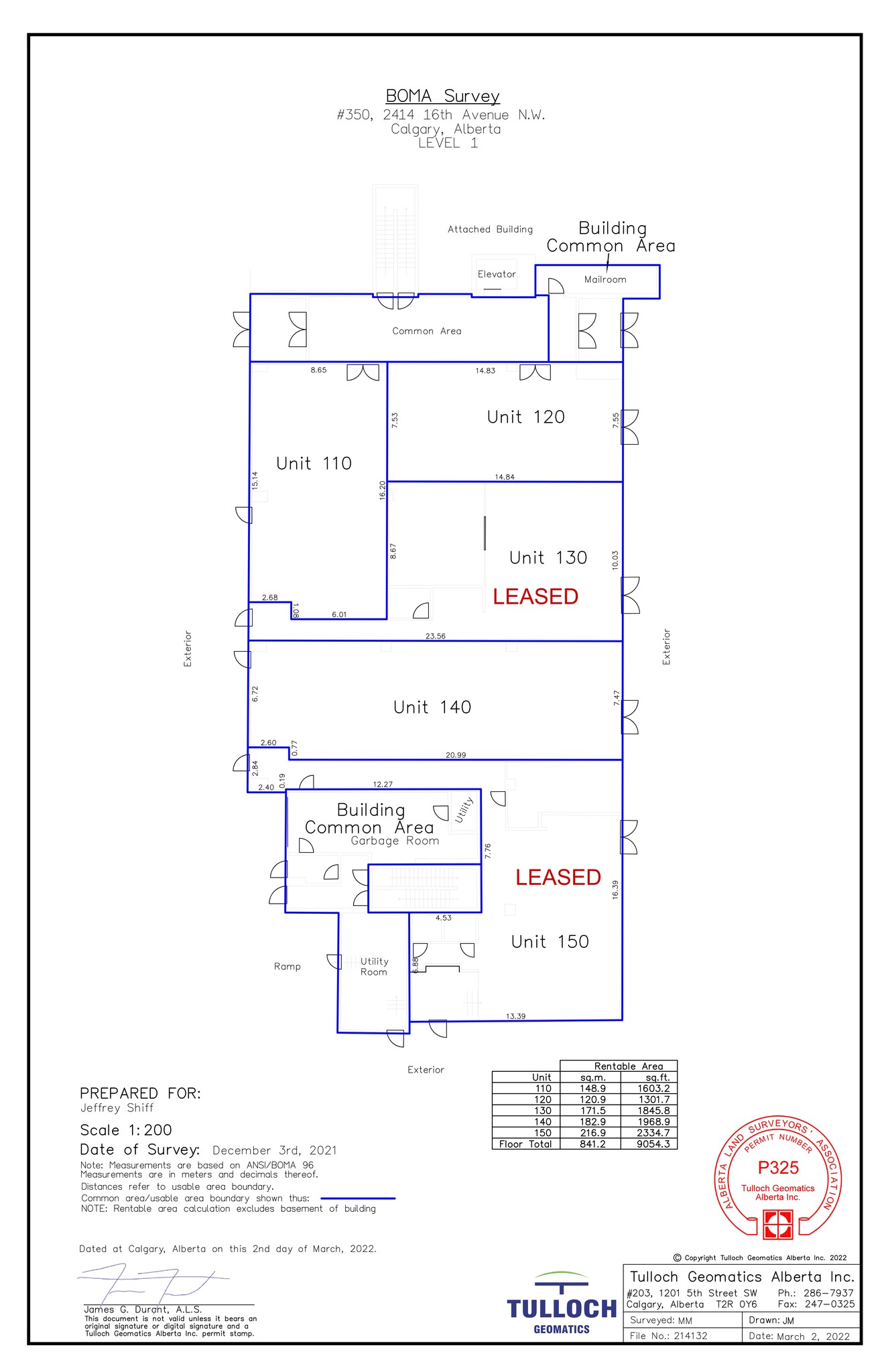 2416 16 Ave NW, Calgary, AB à louer Plan de site- Image 1 de 1