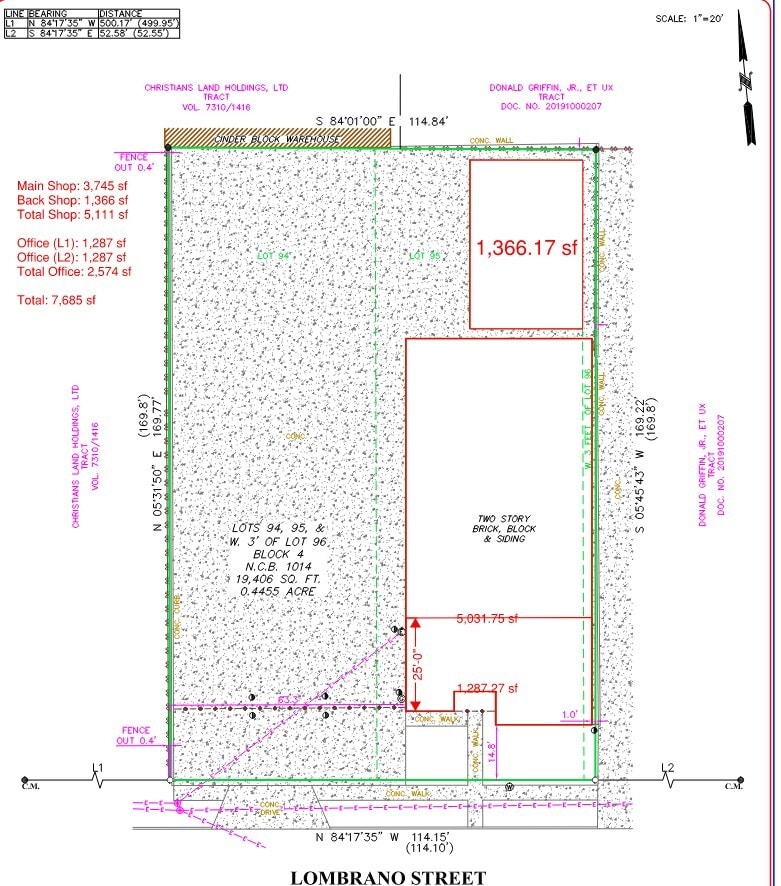 307-311 Lombrano St, San Antonio, TX for lease Primary Photo- Image 1 of 3