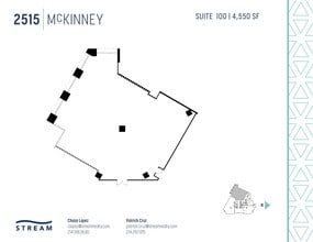 2515 McKinney Ave, Dallas, TX for lease Floor Plan- Image 1 of 1