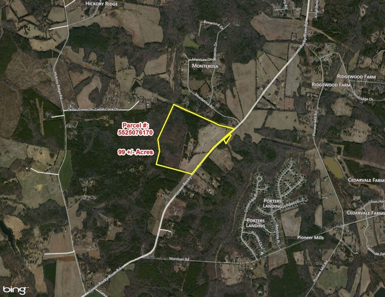Lower Rocky River Rd, Concord, NC à vendre - Plan cadastral - Image 2 de 2