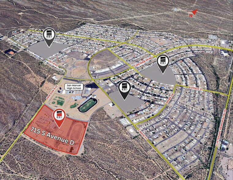 715 S Avenue D, San Manuel, AZ à vendre - Photo du bâtiment - Image 1 de 1