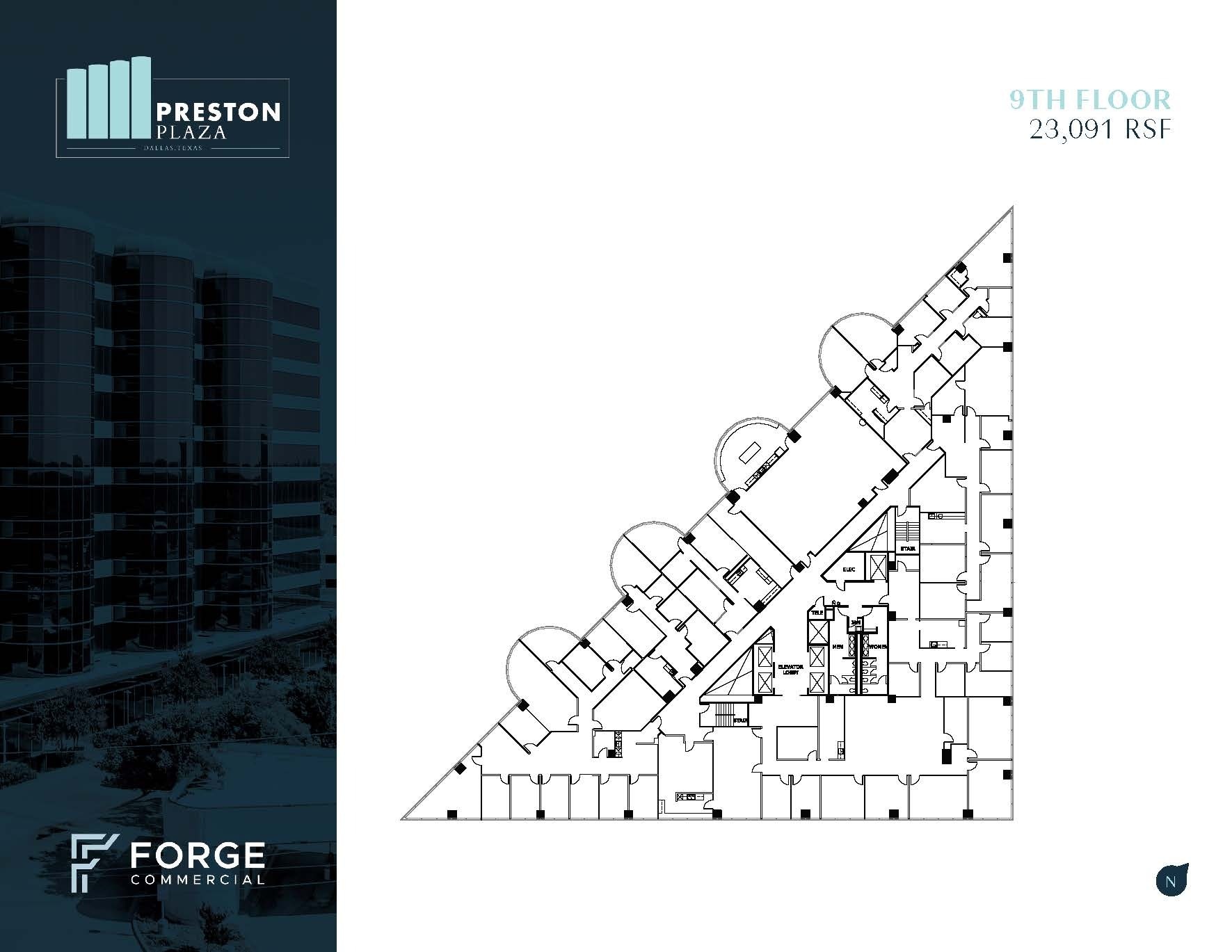 17950 Preston Rd, Dallas, TX for lease Floor Plan- Image 1 of 1