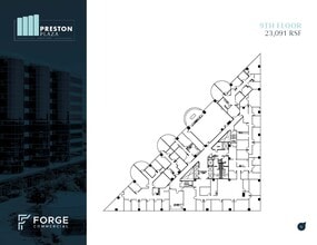 17950 Preston Rd, Dallas, TX for lease Floor Plan- Image 1 of 1