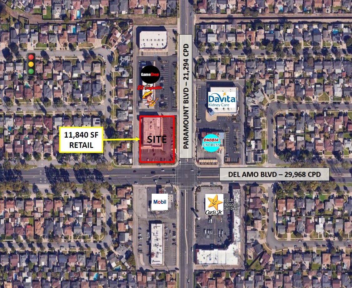 4909 Paramount Blvd, Lakewood, CA for lease Map- Image 1 of 1