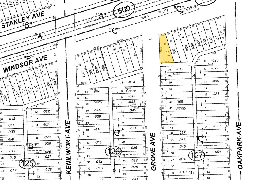 3239 Grove Ave, Berwyn, IL for sale - Plat Map - Image 2 of 3
