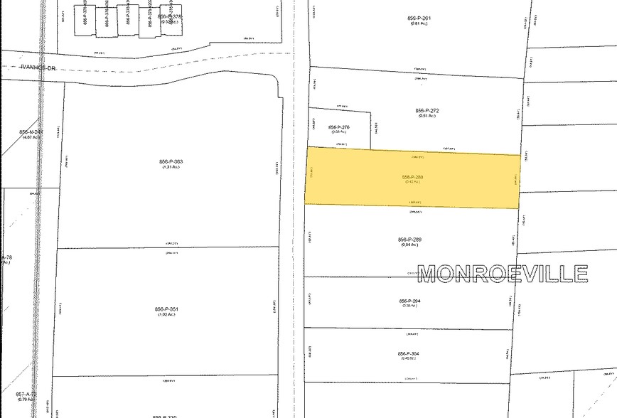 118 Fox Plan Rd, Monroeville, PA for lease - Plat Map - Image 2 of 3