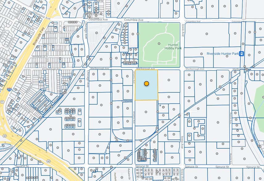 1400 Marlborough Ave, Riverside, CA for sale - Plat Map - Image 3 of 3
