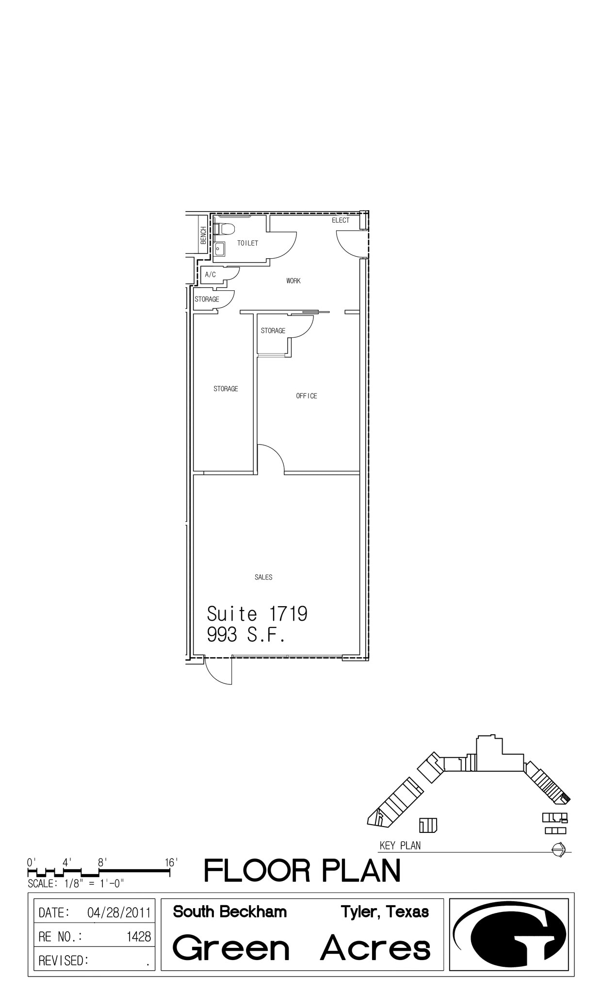 1700-1880 Troup Hwy, Tyler, TX à louer Plan de site- Image 1 de 1