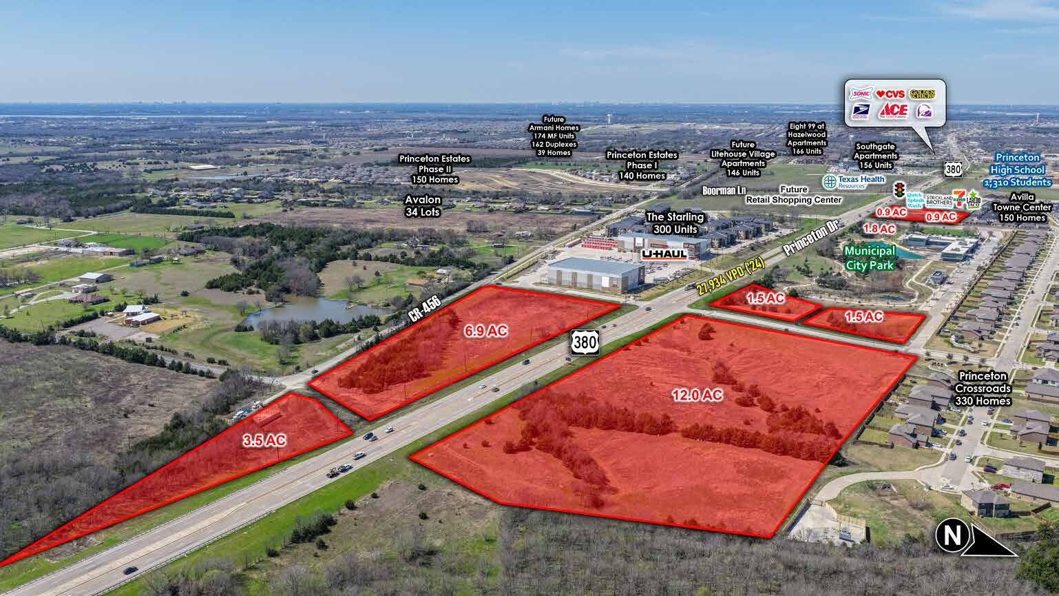 US Highway 380, Princeton, TX for sale Primary Photo- Image 1 of 2