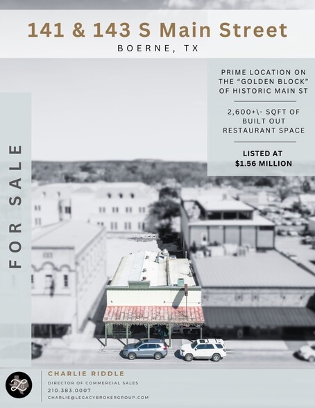 143 S Main St, Boerne, TX à vendre - Photo du bâtiment - Image 2 de 8