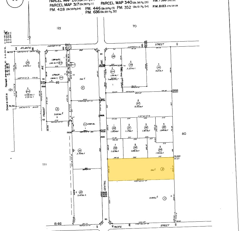 33300-33360 Central Ave, Union City, CA à louer Plan cadastral- Image 1 de 2