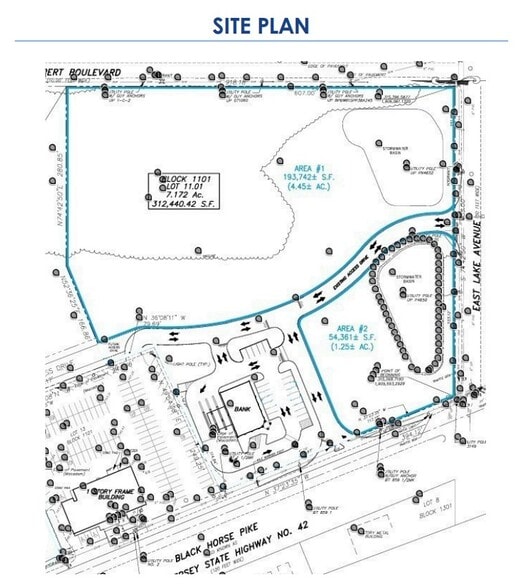 1010 N Black Horse Pike, Williamstown, NJ for sale - Site Plan - Image 2 of 2