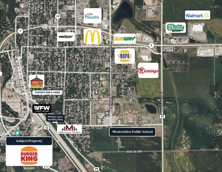 586 SW 1st St, Montevideo, MN à vendre - Photo du bâtiment - Image 2 de 3