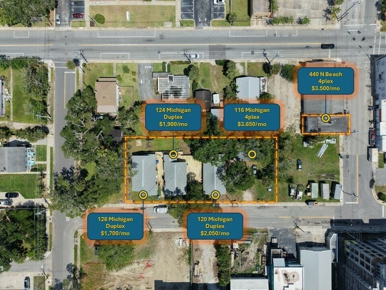 116 Michigan Ave, Daytona Beach, FL à vendre - Photo du bâtiment - Image 2 de 3