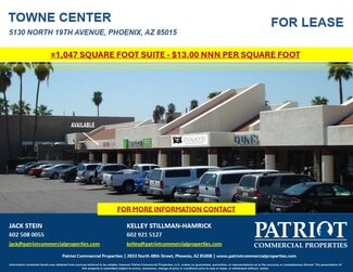 More details for 5130 N 19th Ave, Phoenix, AZ - Retail for Lease