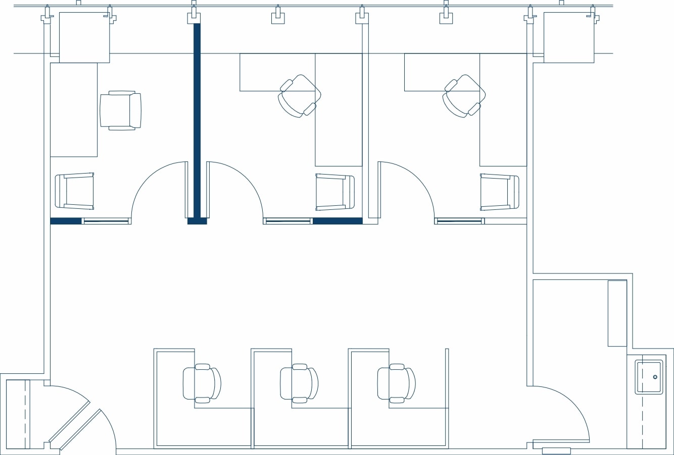 1120 Avenue of the Americas, New York, NY for lease Floor Plan- Image 1 of 1