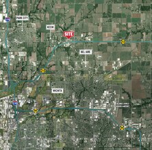 800-1200 Venture Ct, Kechi, KS - Aérien  Vue de la carte