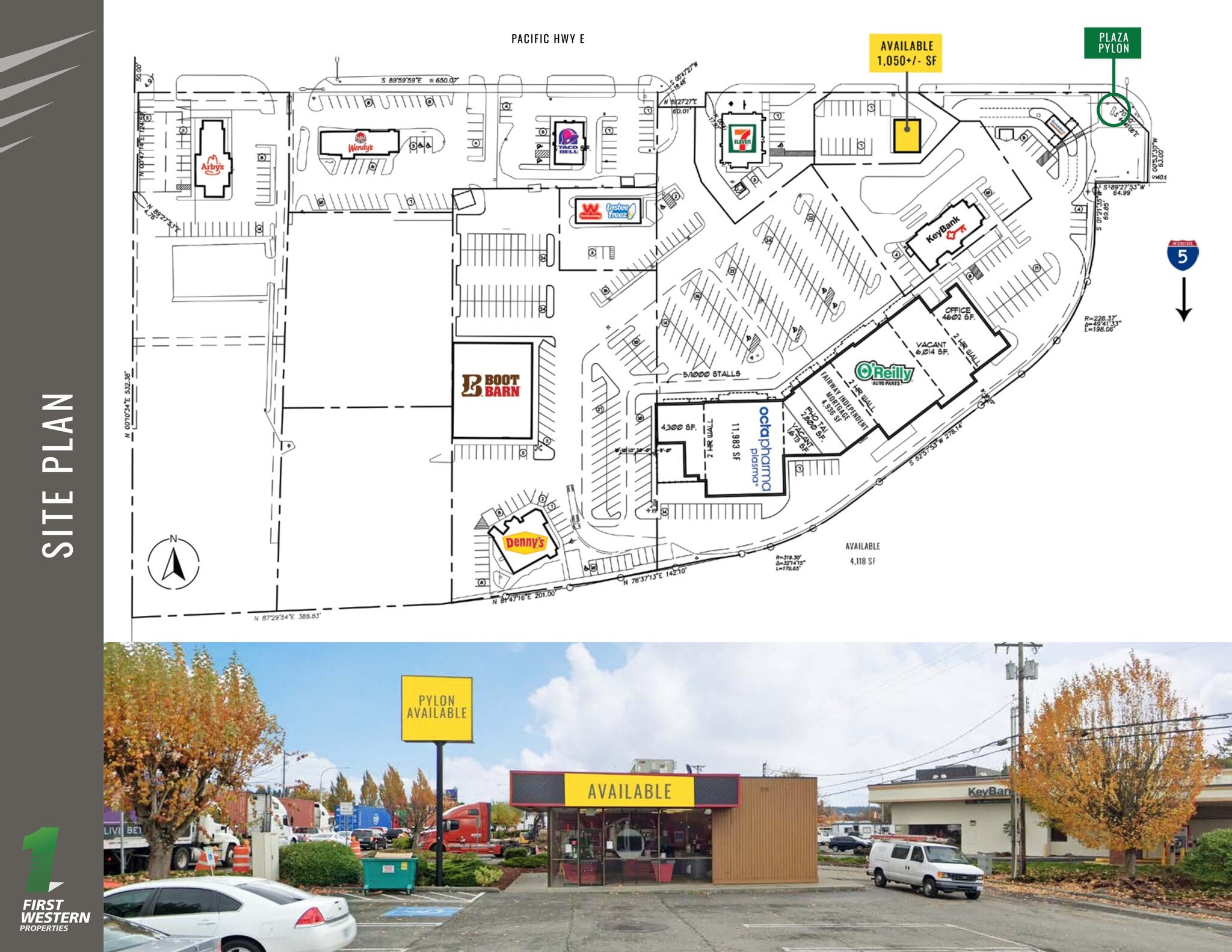 5310 Pacific Hwy E, Fife, WA à louer Plan de site- Image 1 de 1